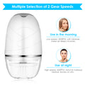 3 In 1 Face Cleansing Instrument Facial Care Tool Blackhead IP65 Waterproof Beauty Brush With 3 Brush Heads